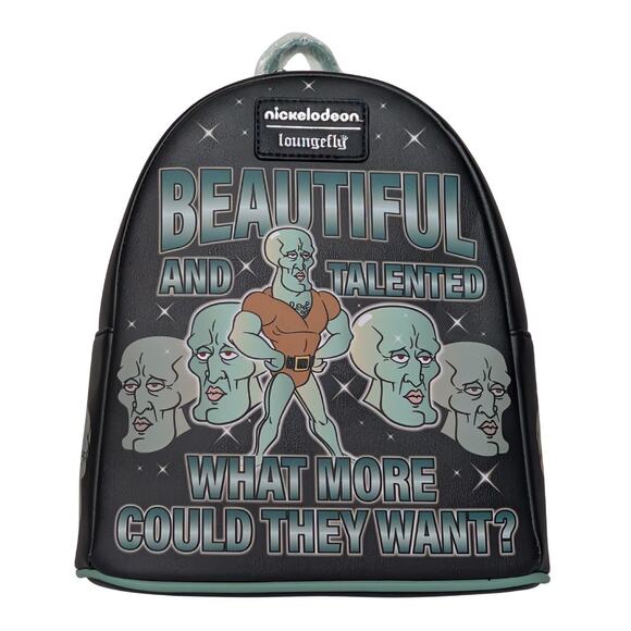 Loungefly SpongeBob SquarePants Handsome Squidward Mini Backpack New - Picture 1 of 8